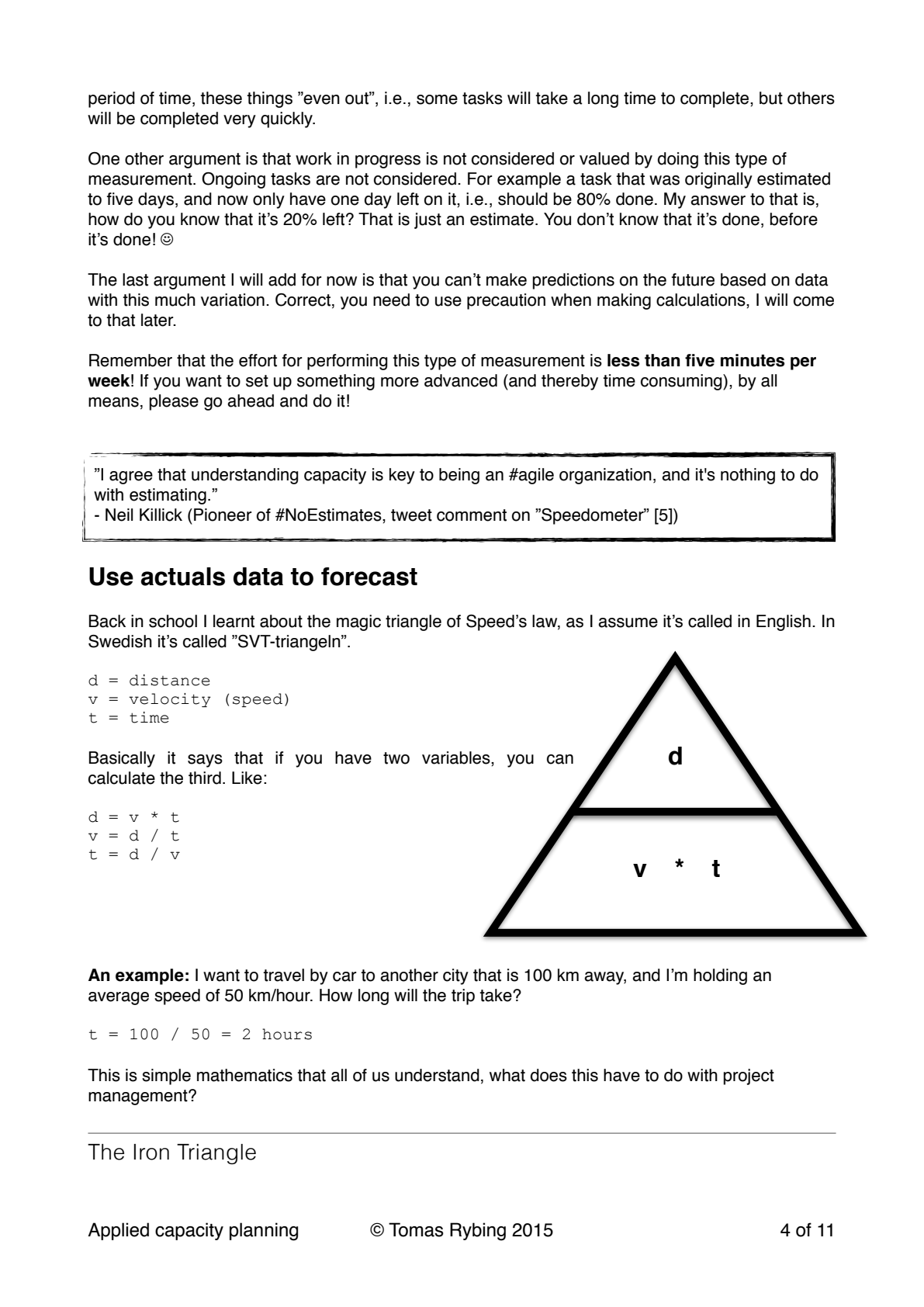 Page 5 of 12 of Applied_Capacity_Planning_With_NoEstimates_-_Tomas_Rybing_-_version_1.0.pdf