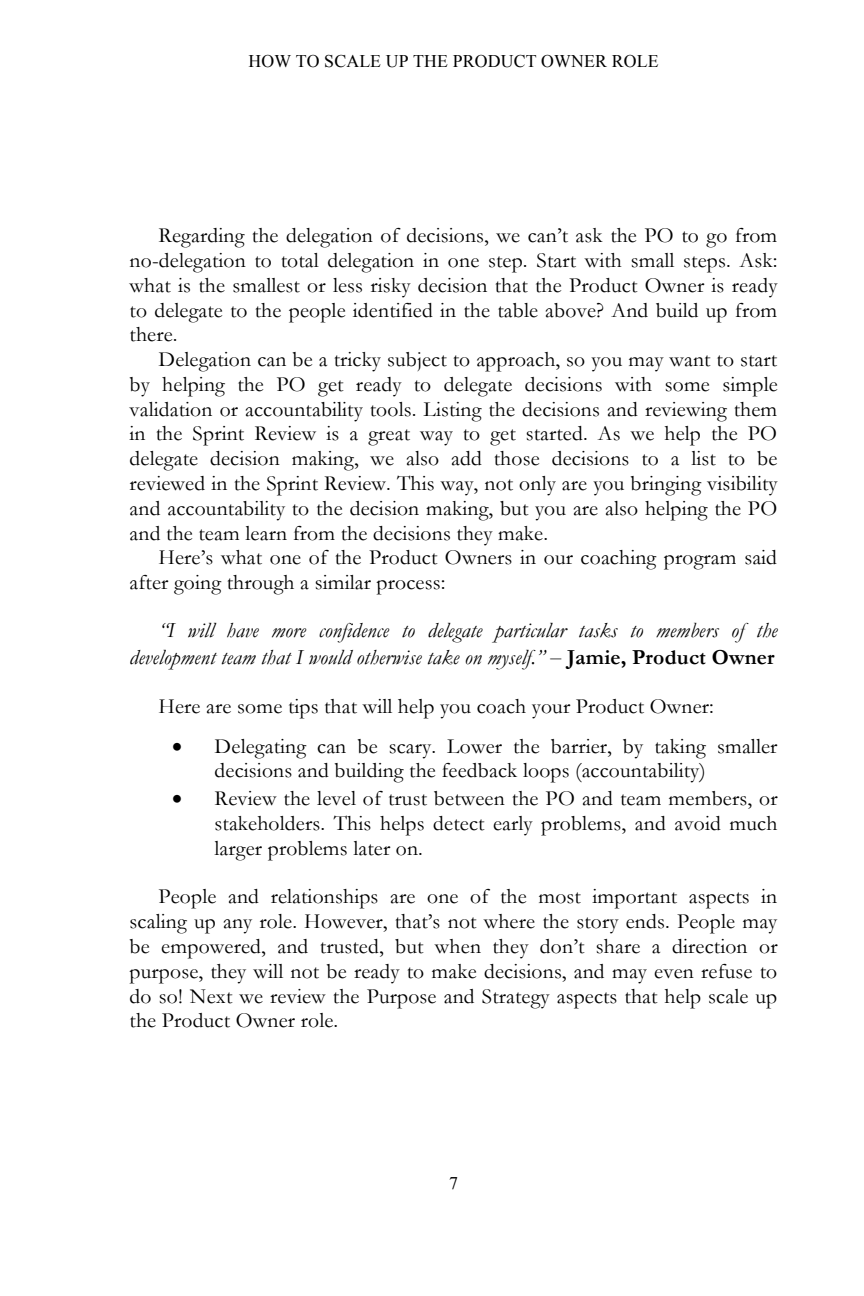 Page 11 of 23 of Module_04_-_Article_-_How_to_scale_up_the_Product_Owner_role_to_serve_multiple_teams_and_multiple_products_without_spending_more_time.pdf