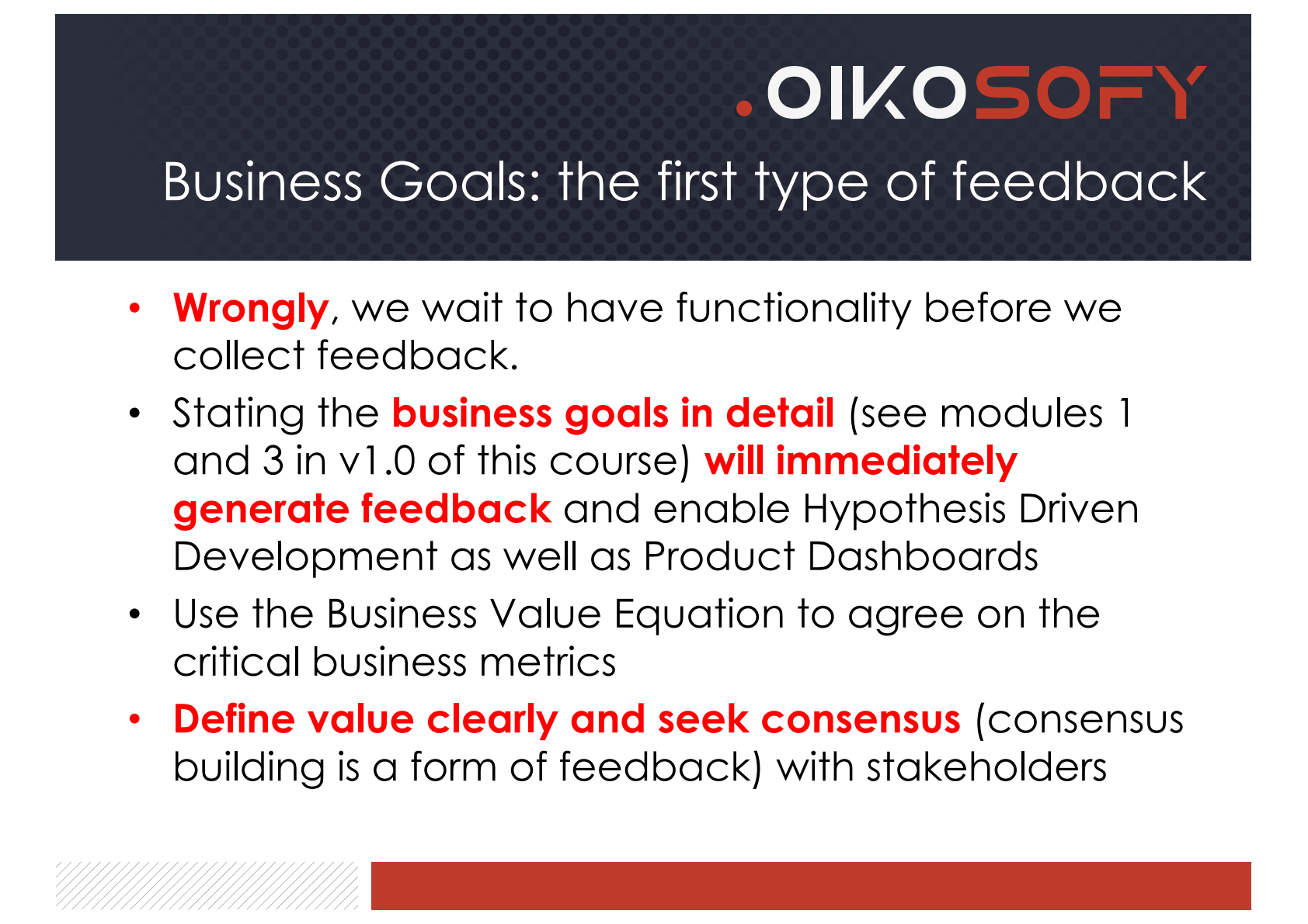Page 16 of 29 of Module_09_-_5_Techniques_you_can_use_to_get_feedback_quickly_and_help_the_Product_Owner_benefit_from_quicker_feedback.pdf